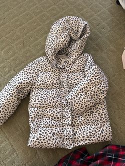 Girls gap puff jacket, size 5