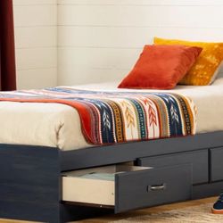 Bed Frame and Mattress (twin)