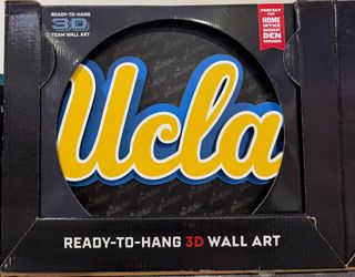 You the fan! UCLA 3D Team Wall Art