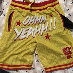 Wwe Men’s Macho Man Shorts 