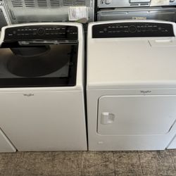 Heavy Duty Whirlpool Washer & Dryer Gas Set (High Efficiency)