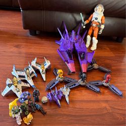 Lightyear Toy Figures and Spaceships