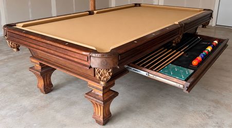Pool table 9ft- New felt- ANY COLOR- FREE DELIVERY