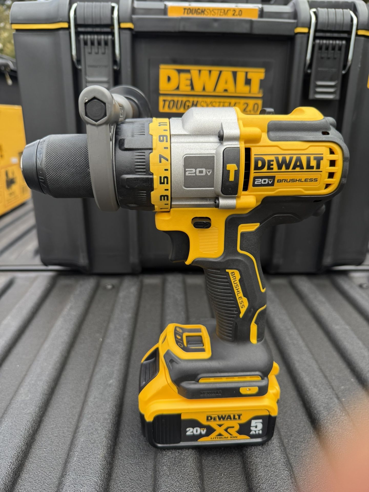 DEWALT DCD999 20V MAX Hammer Drill (Tool Only or w/ 5Ah XR Battery) – $140 / $190
