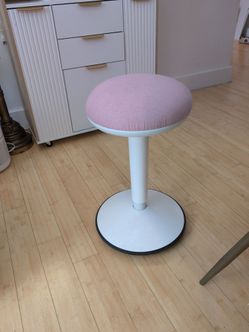 Pink active sitting chair for adults