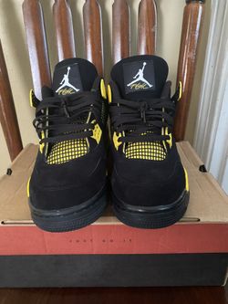 Air Jordan 4s “Thunder “