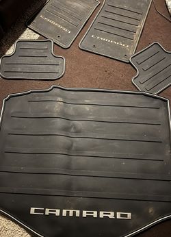 Camaro Floor Mats And Trunk Mat
