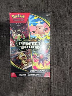 Sealed Pokemon Perfect Order Booster Bundle