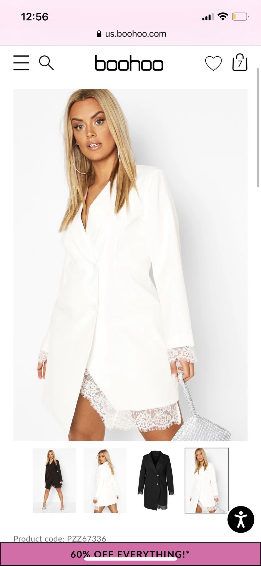 White Blazer Dress