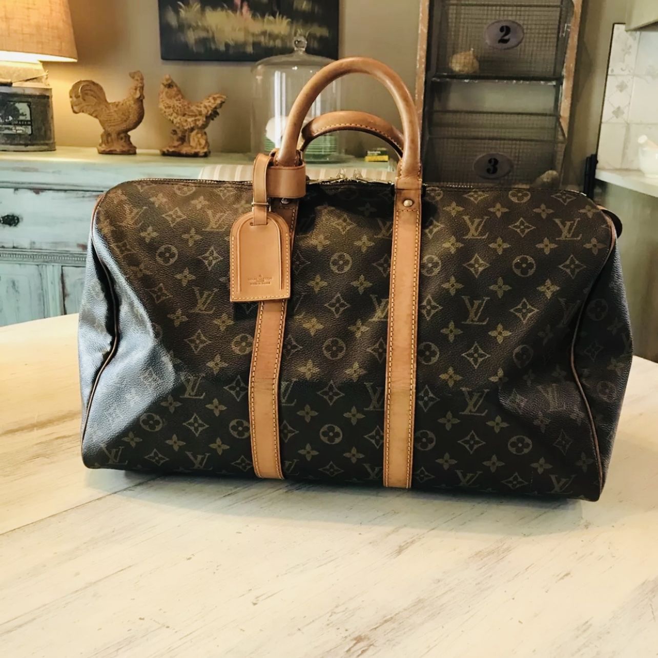 Louis Vuitton Monogram Eclipse Keepall 45 for Sale in Milpitas, CA - OfferUp