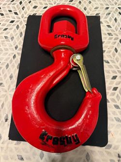 Crosby 11-Ton Swivel Hook with Latch (Excellent Condition)
