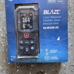 Bosch Blaze 165ft Dual Power Battery Laser Distance Tape Measuring Tool 