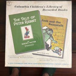 The Tale Of Peter Rabbit And Jack And The Beanstalk Vinyl Record Album Storybook