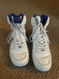 Avia High-Top Sneakers White Blue Red