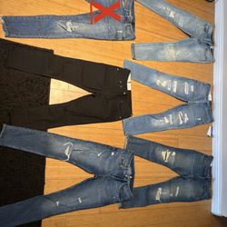 11 Pair Of Men Jeans & 3 Shorts