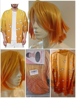 *NEW* Zenitsu Agatsuma Kimono & Wig