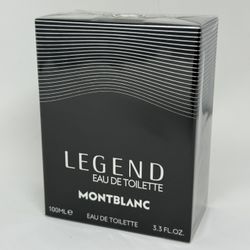 MONT BLANC LEGEND 3.3 FL oz / 100 ML Eau De Toilette Spray In Sealed Box New Men