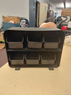 Tea bag organizer for countertop