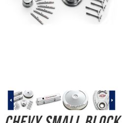 Chevy Small Block premium engine dress up kit. Proform 141-900