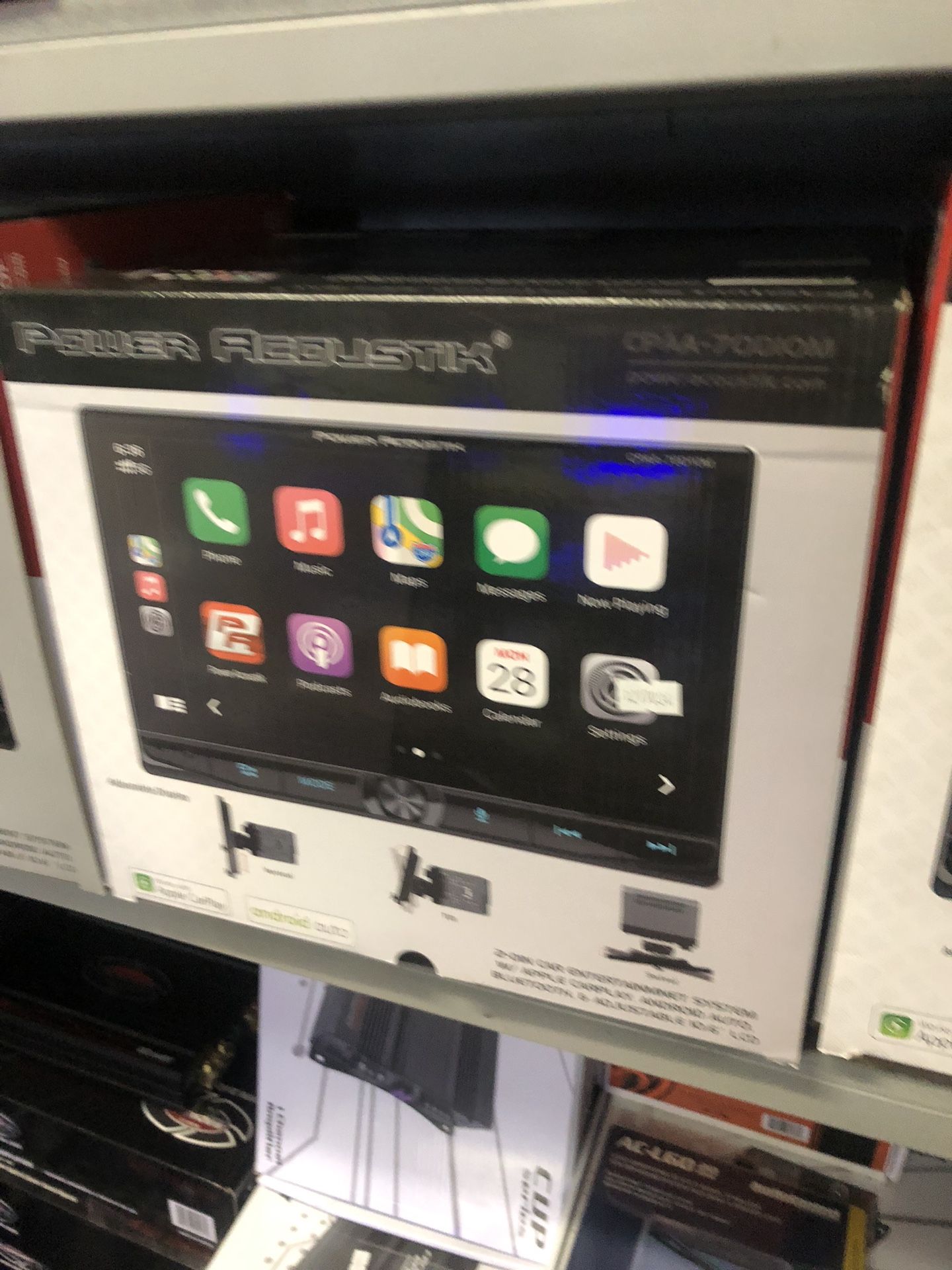 Power Acoustic 10 Inch Stereo Apple CarPlay And Android Auto
