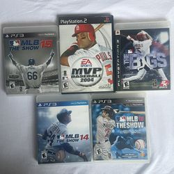 Baseball Game Lot PS3 PlayStation 3