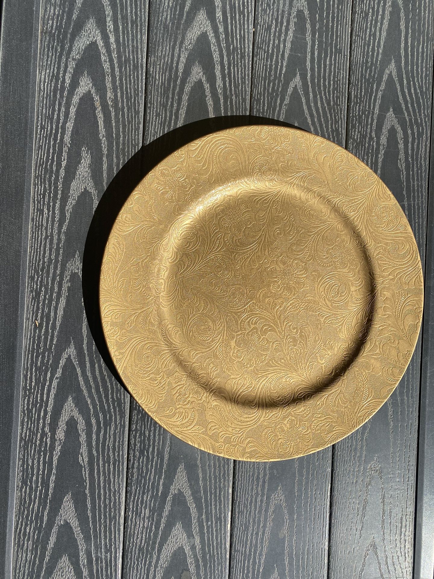 Gold Charger Plates