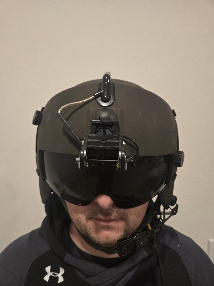GENTEX HGU56P HELICOPTER PILOT FLIGHT HELMET HGU