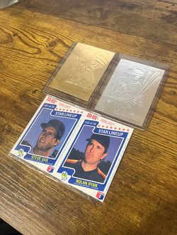 Vintage Baseball Card Lot - Nolan Ryan M&M Panel, Babe Ruth 1999 Serial #, Ty Cobb