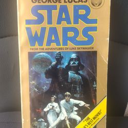 STAR WARS: From the Adventures of Luke Skywalker.
First Edition paperback 1976