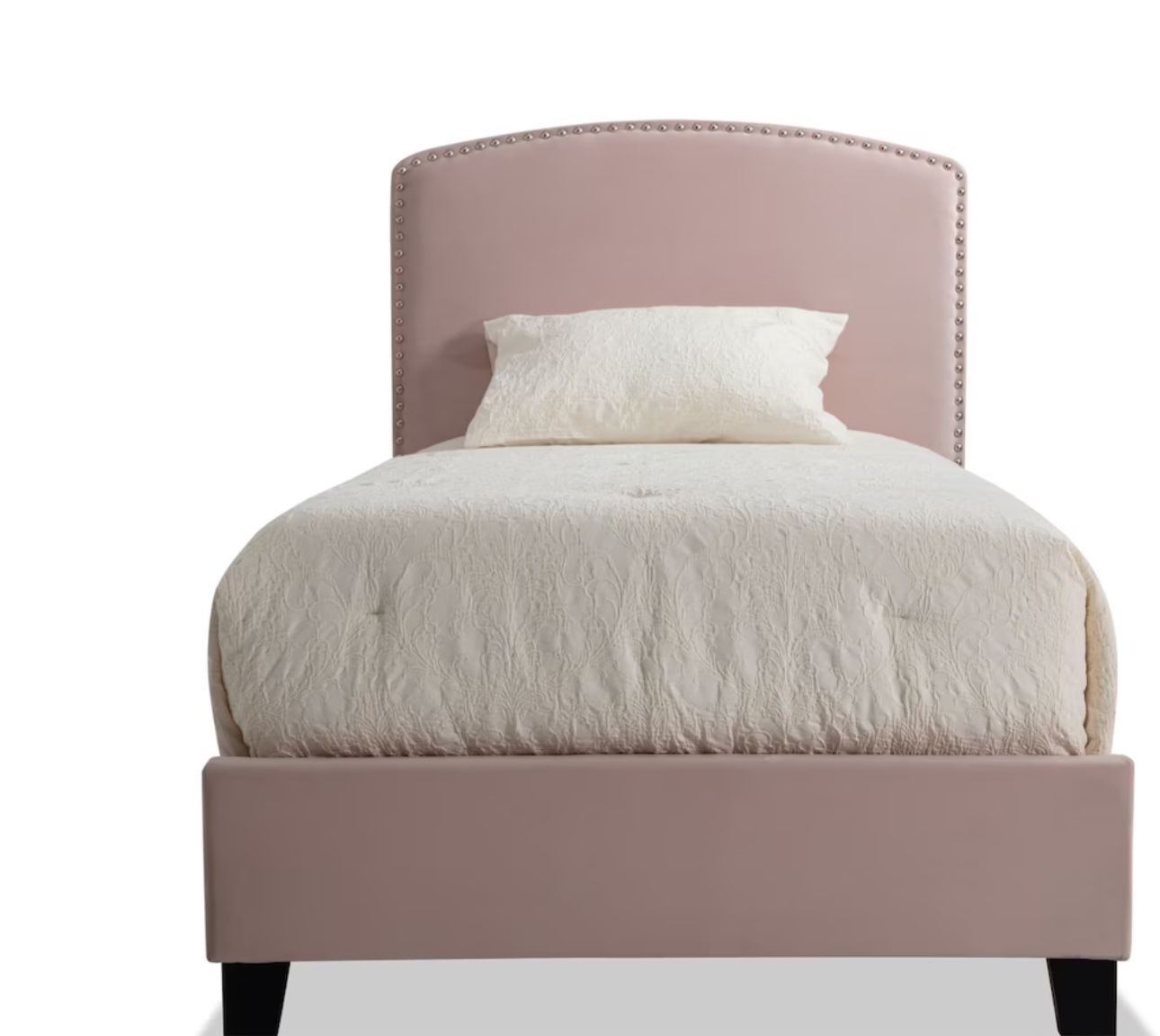 Twin Size Pink Bed
