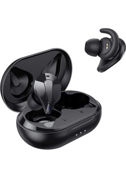 Yagusol Wireless Earbuds, Wireless Bluetooth Headphones 5.0 Touch Control IPX8 Waterproof, 30 Hrs Playtime with Charging Case, Aptx Hi-Fi Stereo Earbu