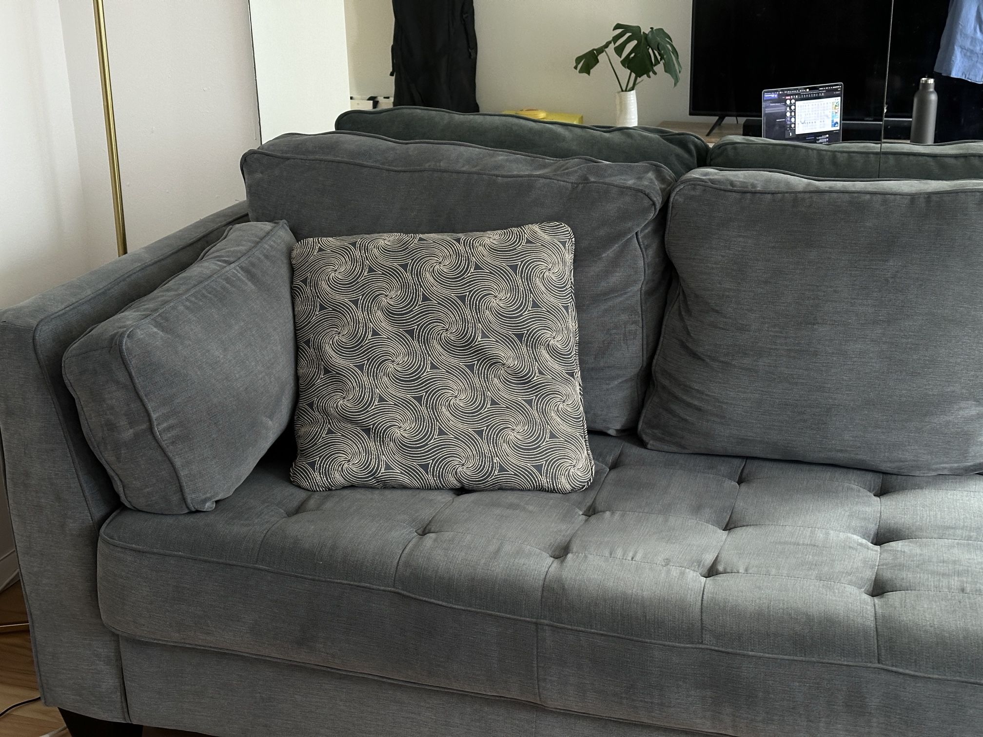 Left Arm Facing Chaise Lounge Couch