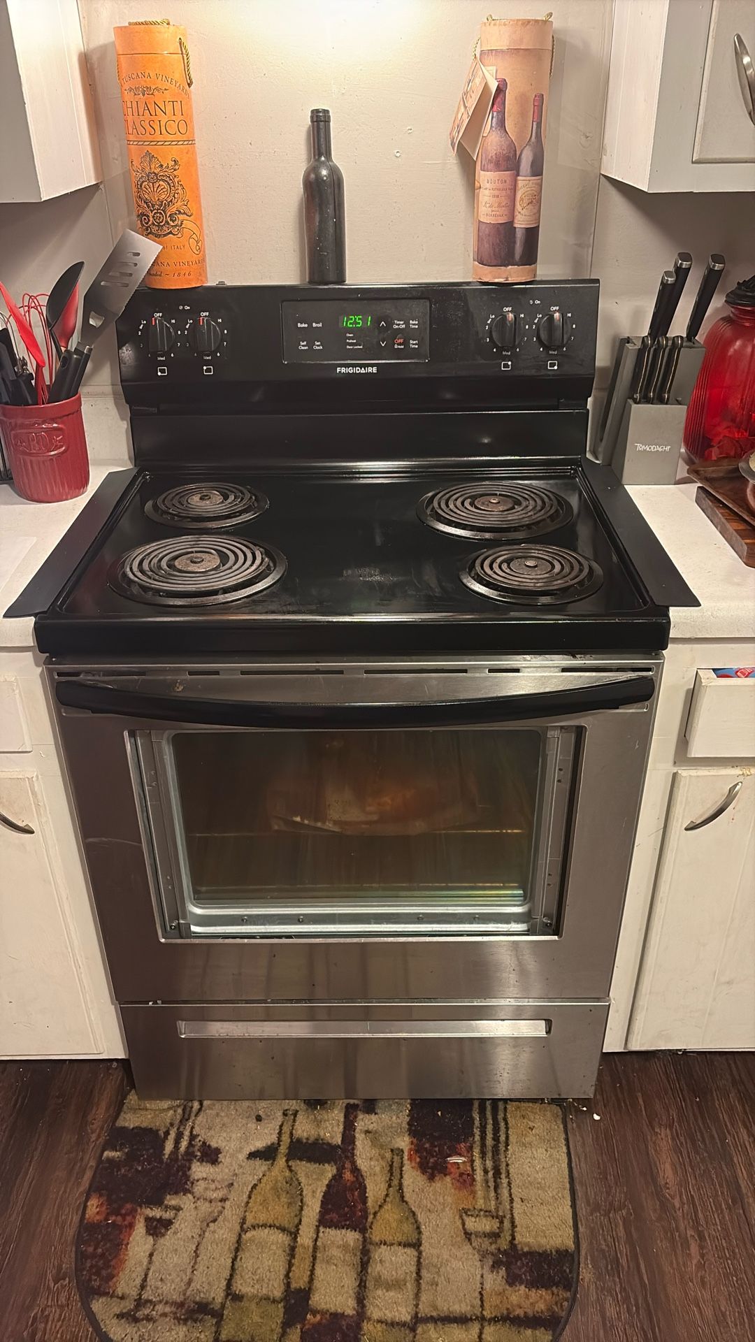 Frigidaire Stainless Steel And Black
