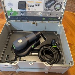 Like New 5" Festool Sander ETS EC 125/3