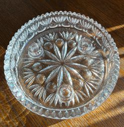 Vintage Lead Crystal Princess House 3 Candle Holder - Gifts, Home Decor, Candles
