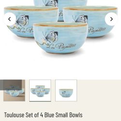Bowls.       Les Papillon 
