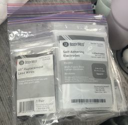 BodyMed SELF-ADHERING 4 ELECTRODES 2”x2” in each pack REUSABLE FOR TENS units