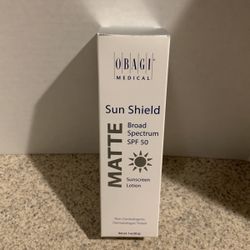 Obagi Sunscreen Lotion Spf 50  3.Oz EXP 1/22