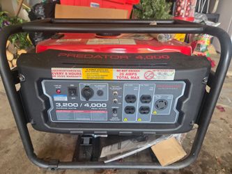Predator 4000 gas generator