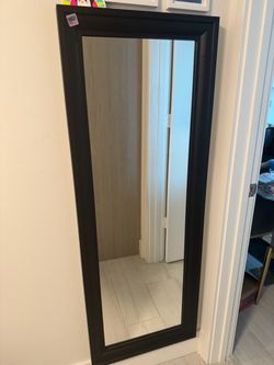 Ikea Full-Length Wall Mirror Black Frame