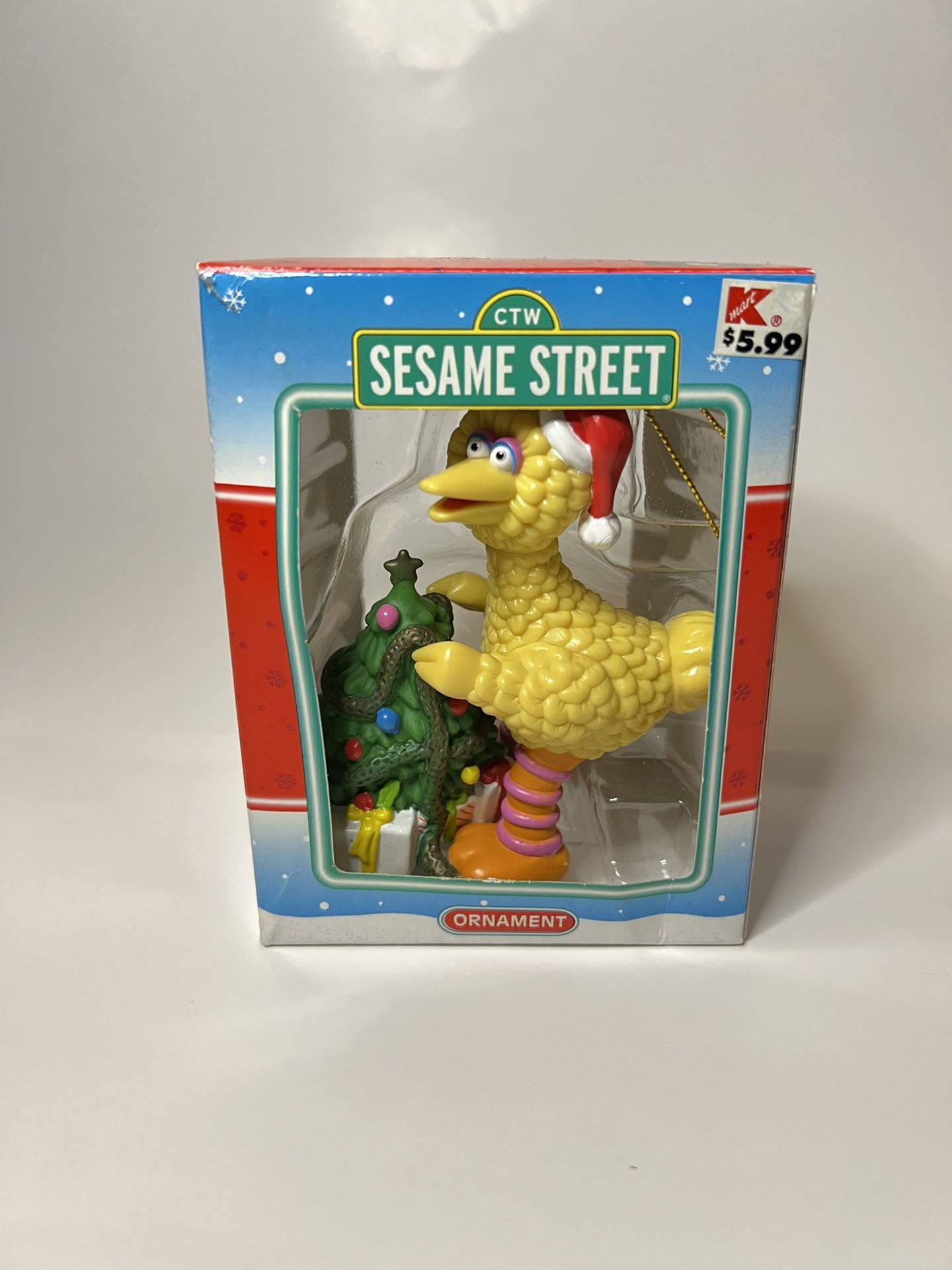Big Bird Sesame Street 1998 K-mart Ornament