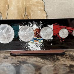 2024 Mexico Proof Silver Libertad 5-Coin Set