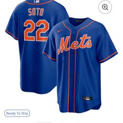 NY Mets Soto Jersey