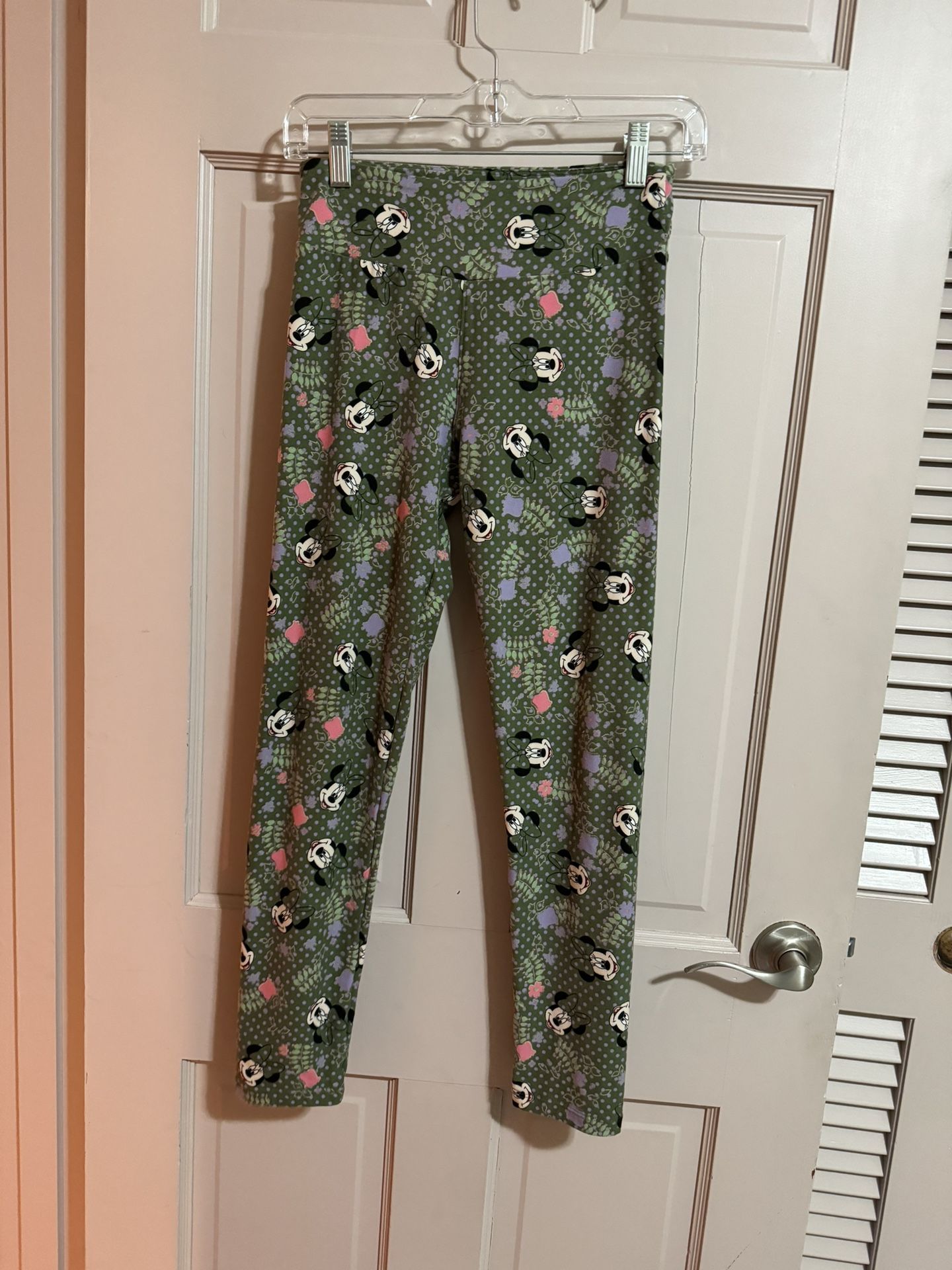 Womens LuLaRoe Leggings Disney Minnie Mouse One Size