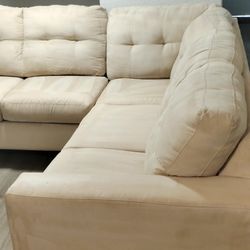 Plush Sectional Couch 