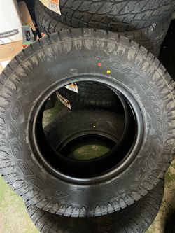 265-70-16 Arroyo tamarock A/Tset de 4 llantas nuevas instaladas y balanceadas