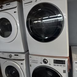 Lg washer and electric dryer HE Front Load Stackable