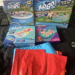 8ft Fast Set Pool And Small Round Pools 