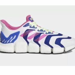 Adidas FX4730 Men Climacool Vento Ultra Boost Shoes White Blue Pink Size 10