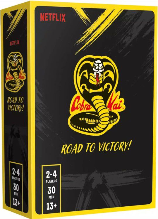 Cobra Kai Netflix Board Game Road to Victory Factory Sealed